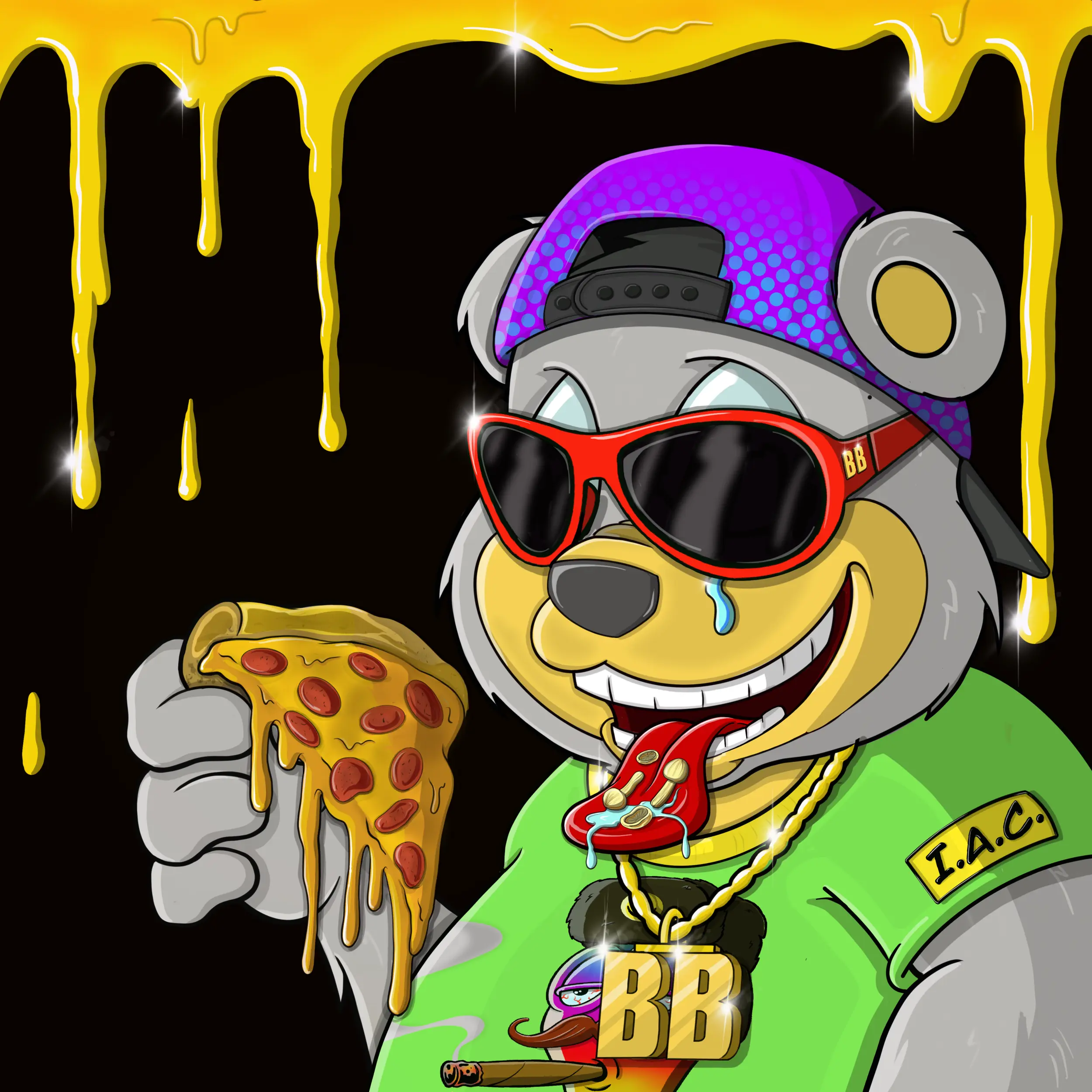 Burnin Bears #1952 NFT on Algorand