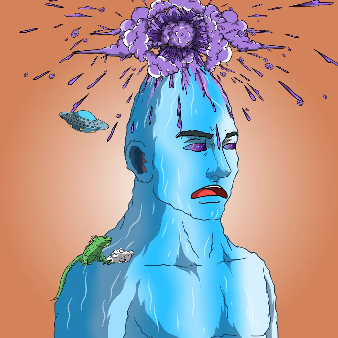 Volcano Boyz #1393 NFT on Algorand