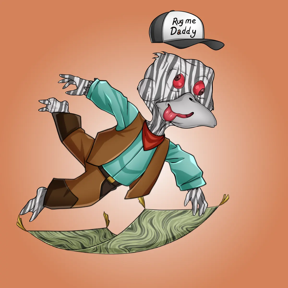 Rug Friends  #2110 NFT on Algorand