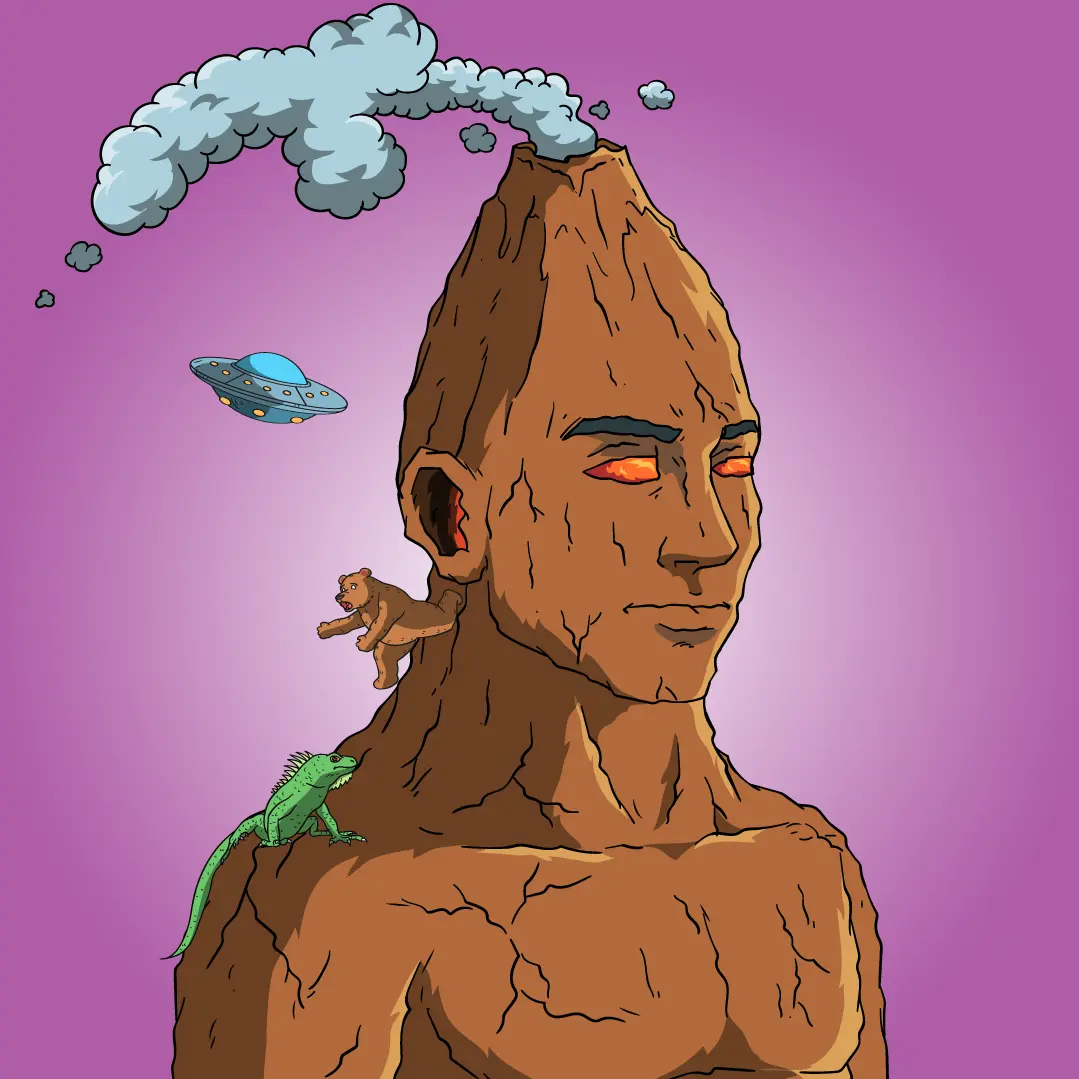 Volcano Boyz #1496 NFT on Algorand