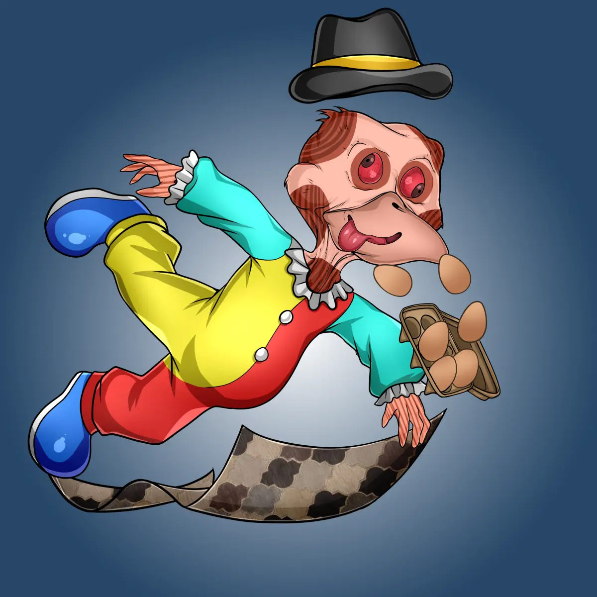 Rug Friends  #3498 NFT on Algorand