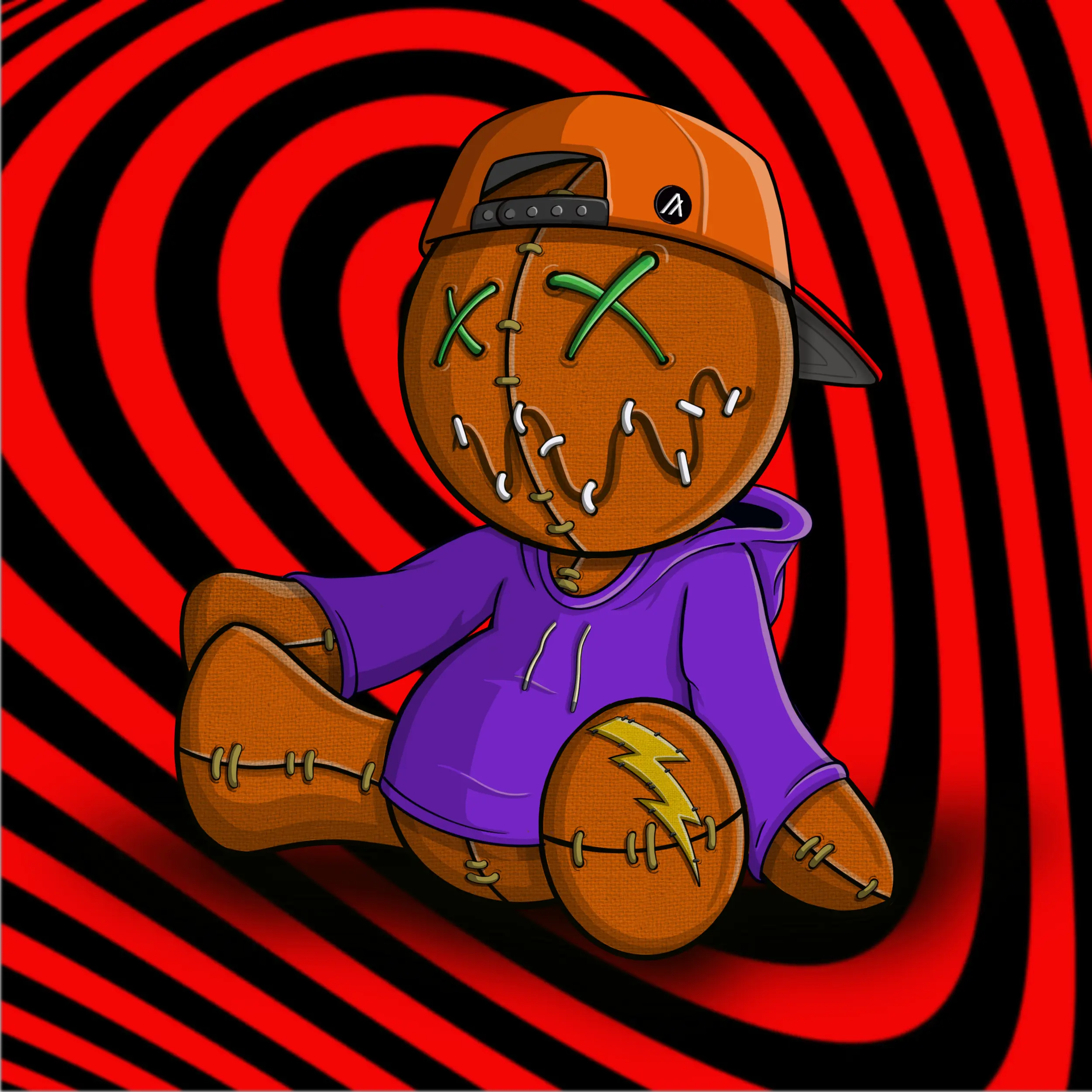 Trippy Stitch #1133 NFT on Algorand