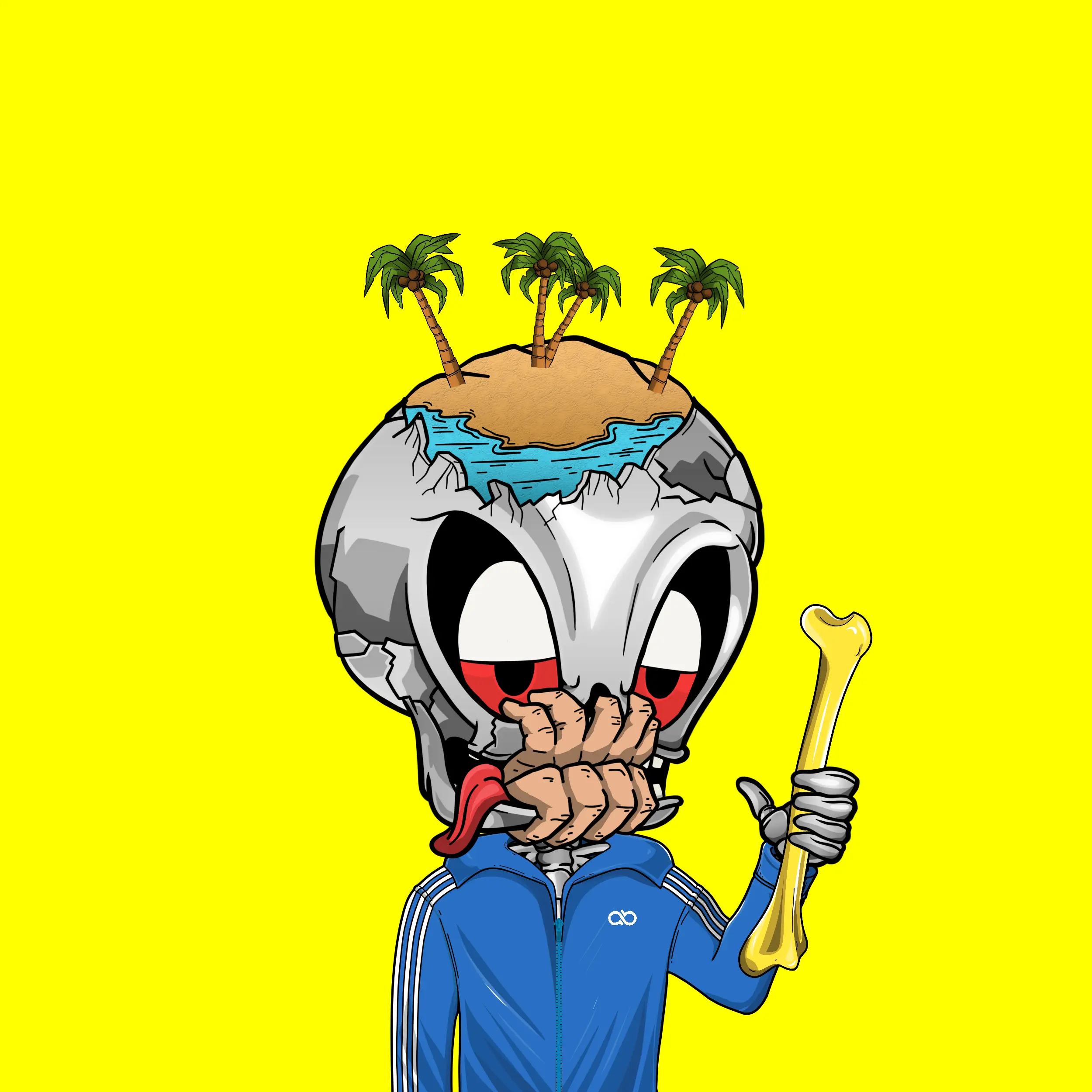 BoneBuddies #1380 NFT on Algorand