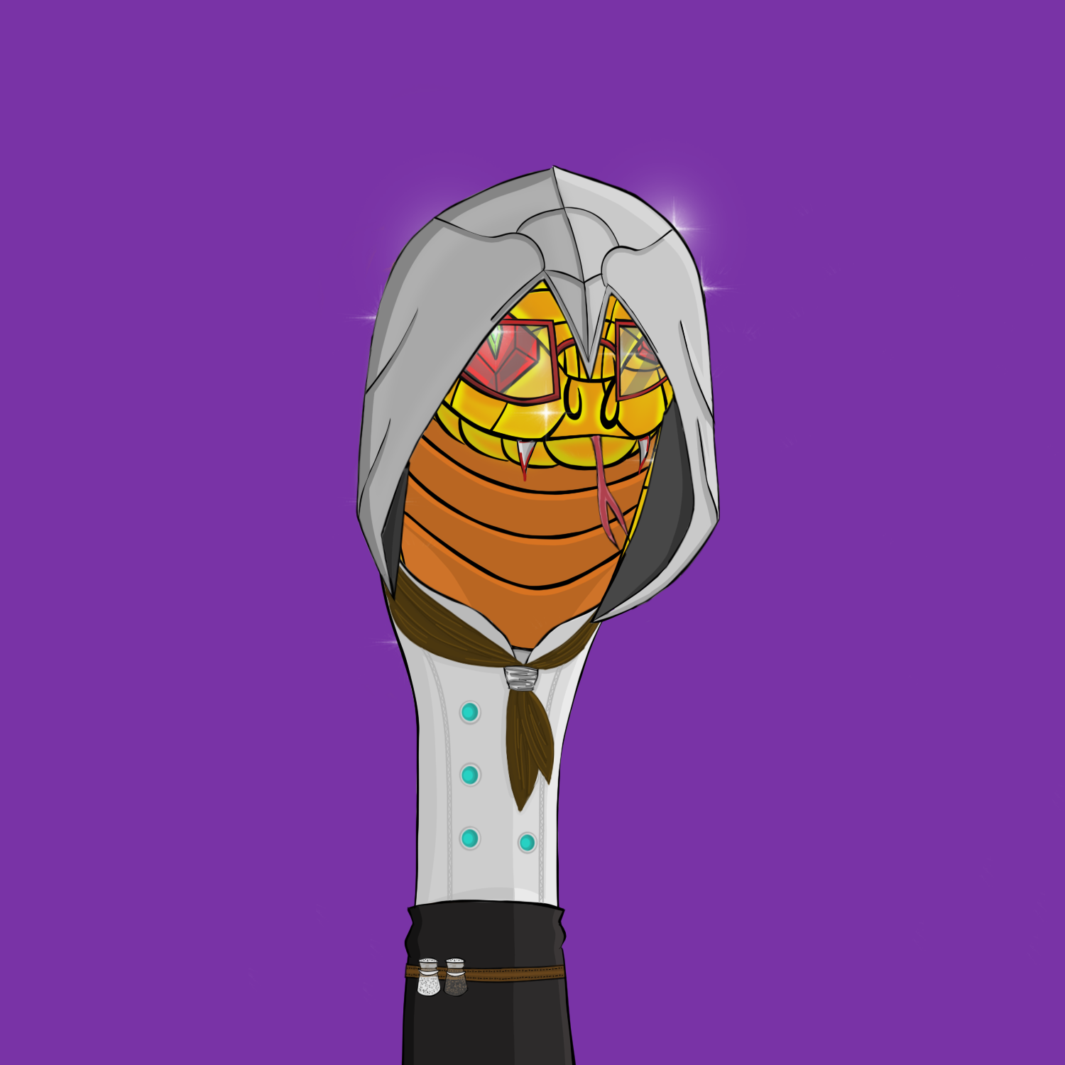 The Snake Cartel #447 NFT on Algorand