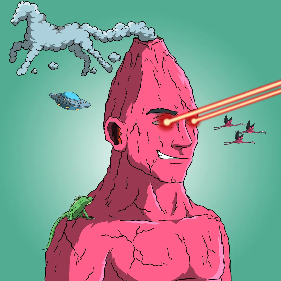 Volcano Boyz #1348 NFT on Algorand