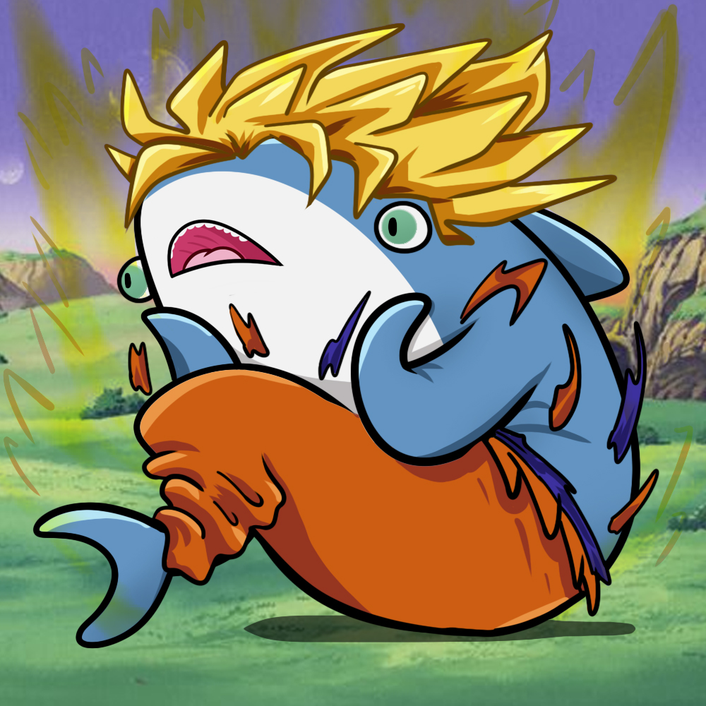 Sharkira-071 Goku Super Saiyan NFT on Algorand