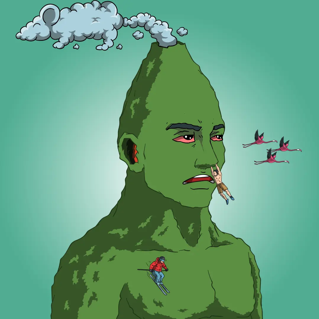 Volcano Boyz #1309 NFT on Algorand