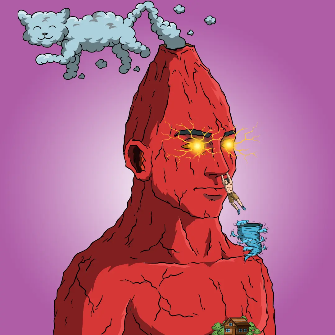 Volcano Boyz #1996 NFT on Algorand