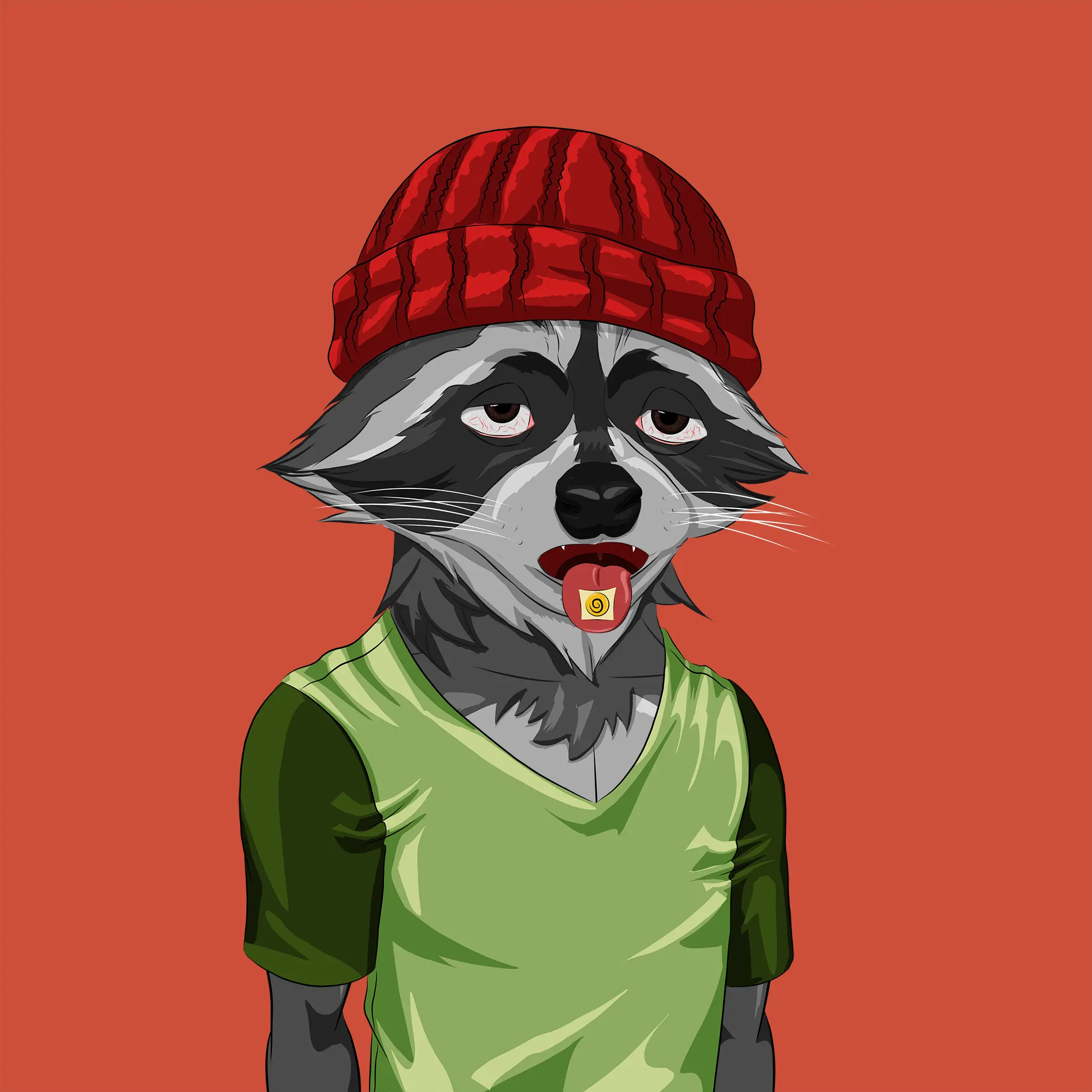 AlgoRaccoon #1647 NFT on Algorand