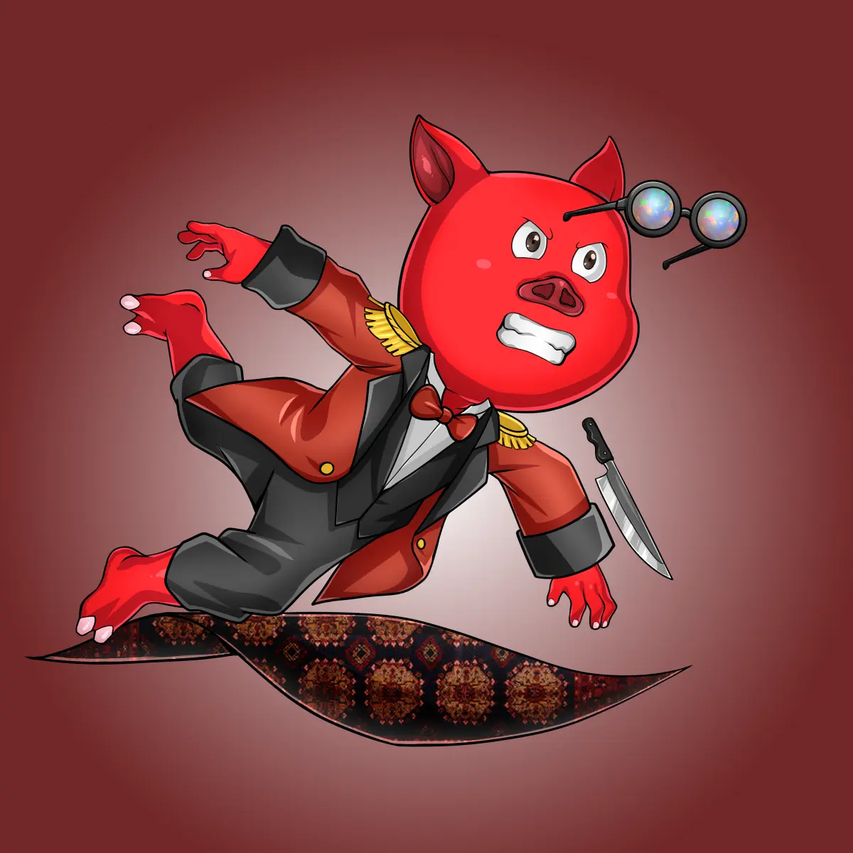 Rug Friends  #4558 NFT on Algorand