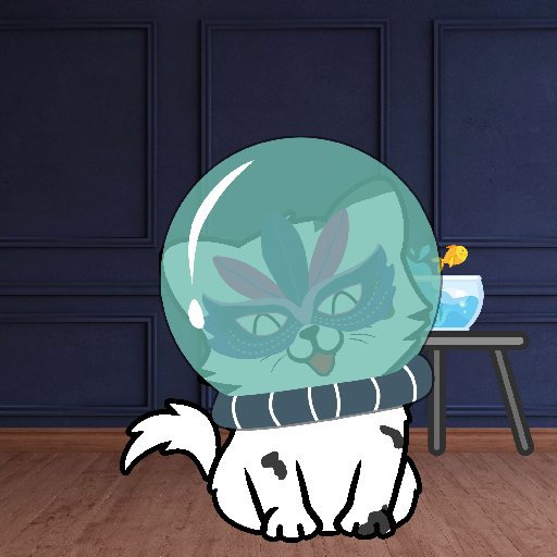 Happy Hoomens Cat#0308 NFT on Algorand