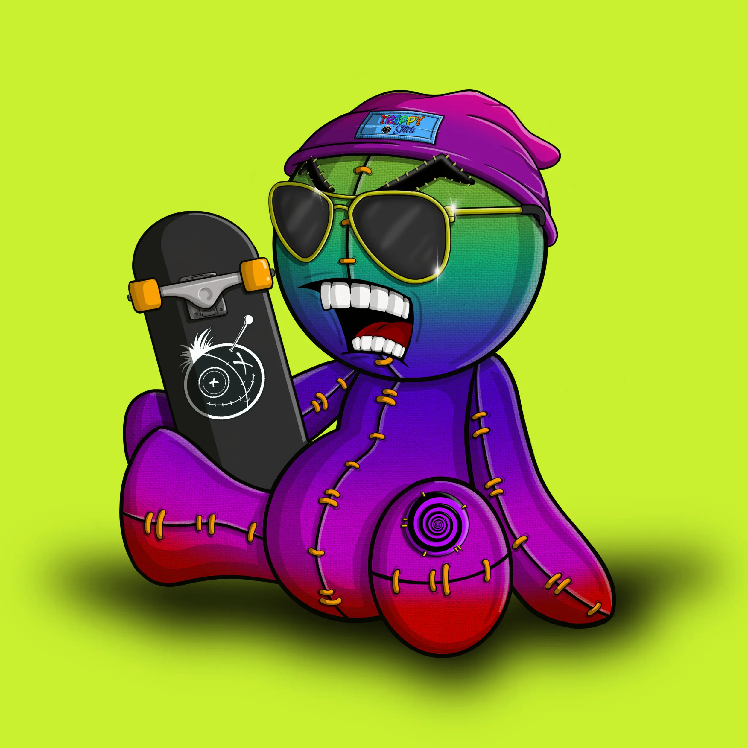 Trippy Stitch #912 NFT on Algorand