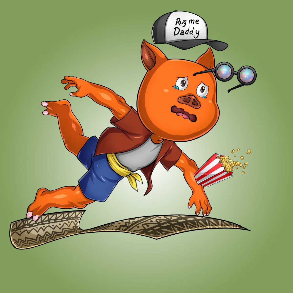 Rug Friends  #1640 NFT on Algorand