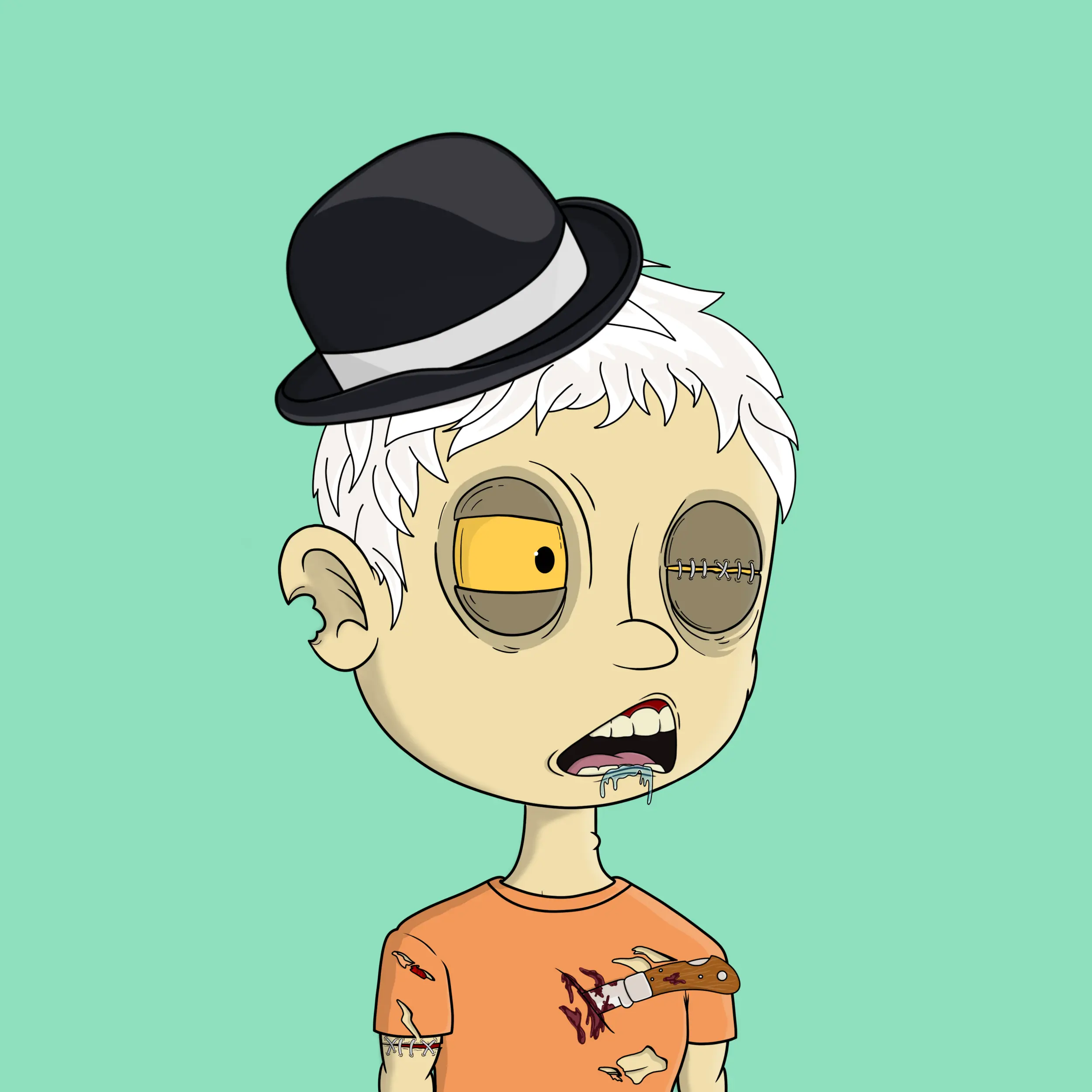 Afterlife Randos #163 NFT on Algorand