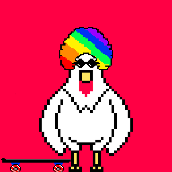 An image of Pixel Chicken #193