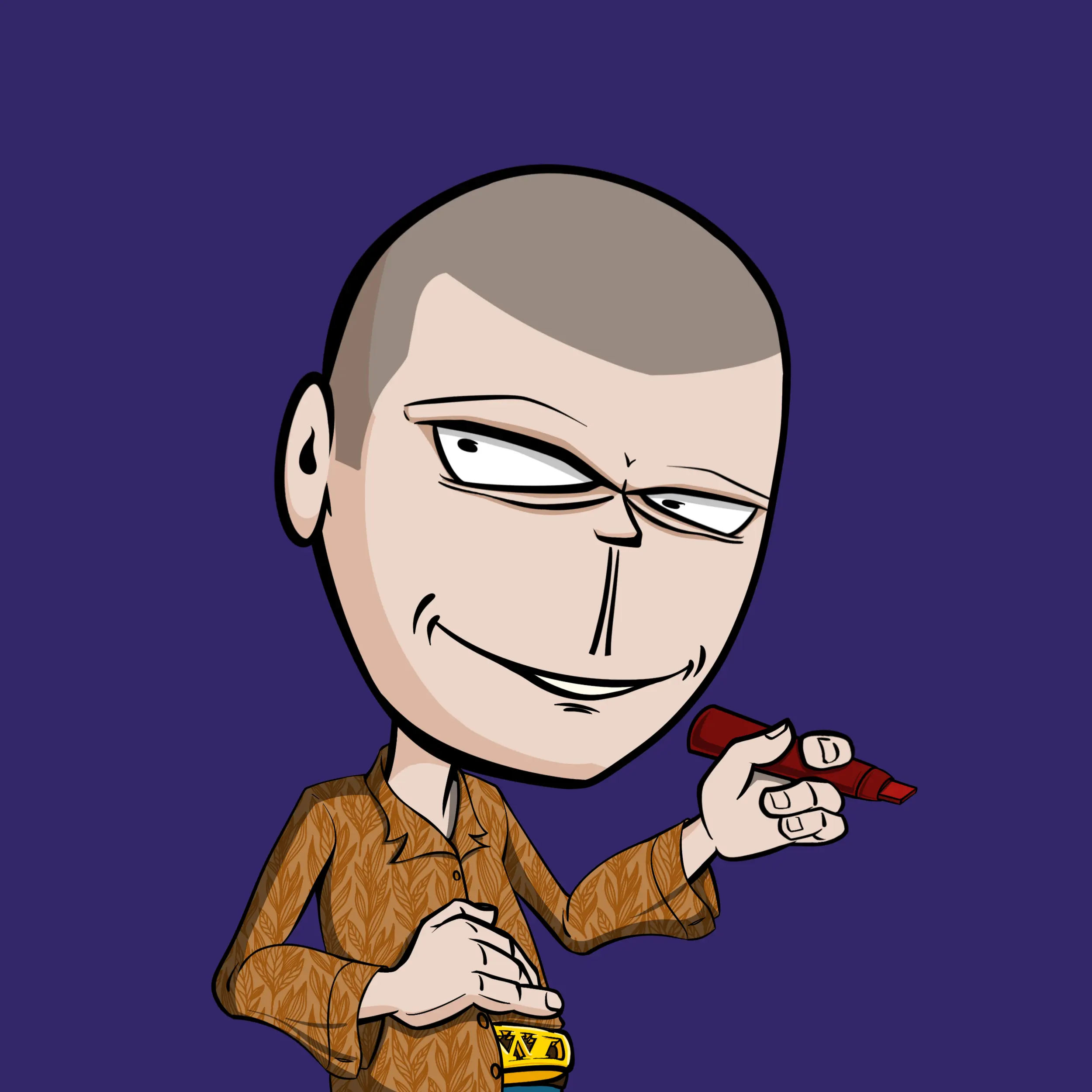 CoolCockGangs #208 NFT on Algorand