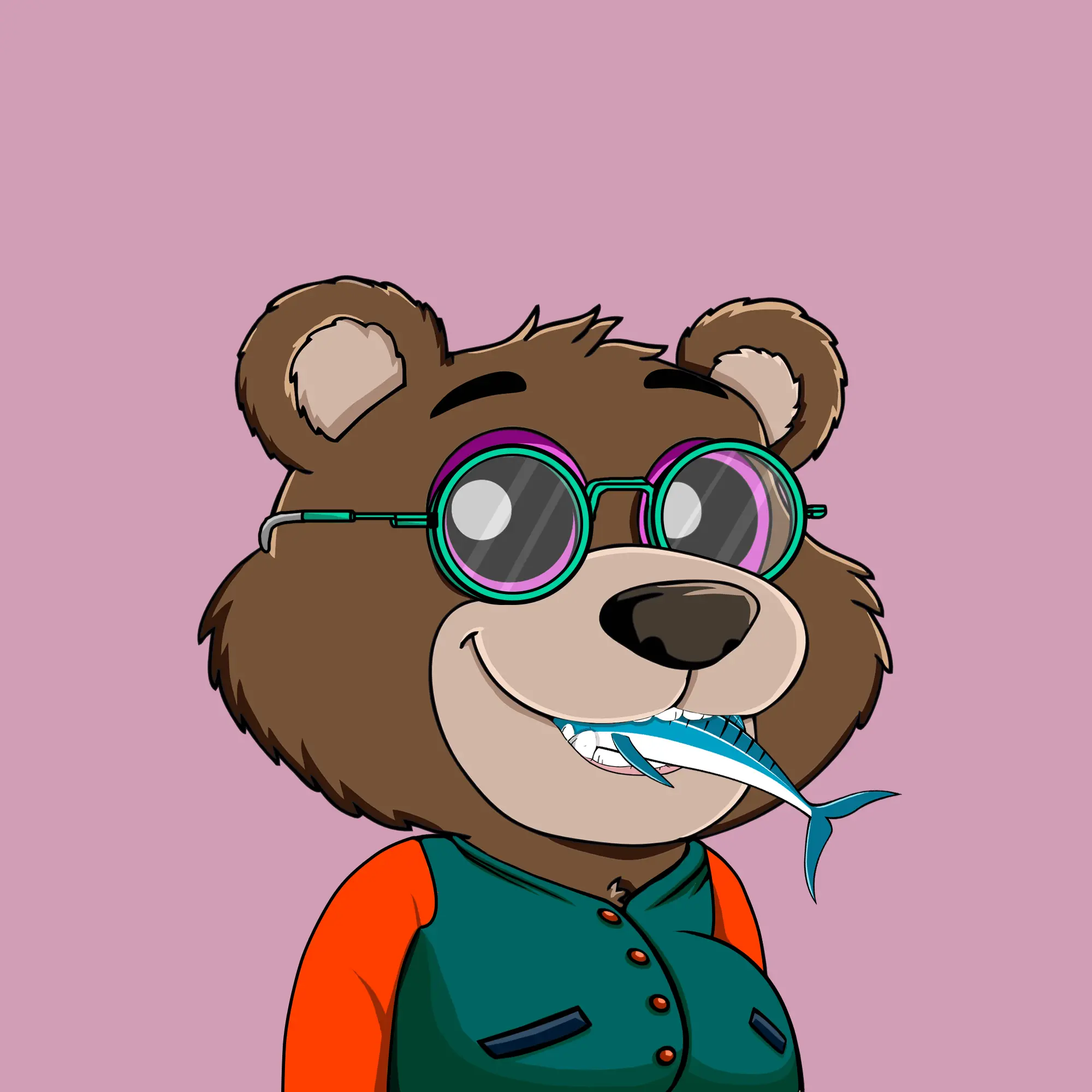 Gluttonous Bears #456 NFT on Algorand