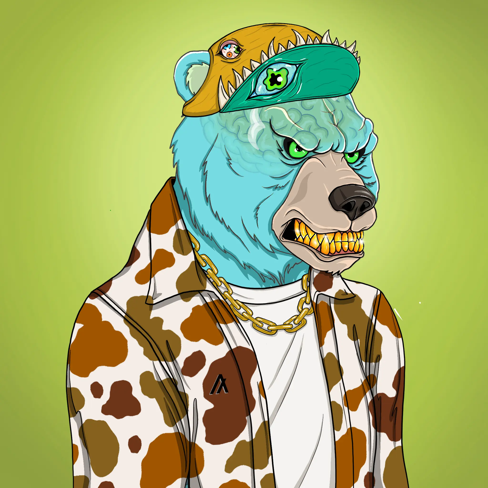 Mad Bears #1502 NFT on Algorand