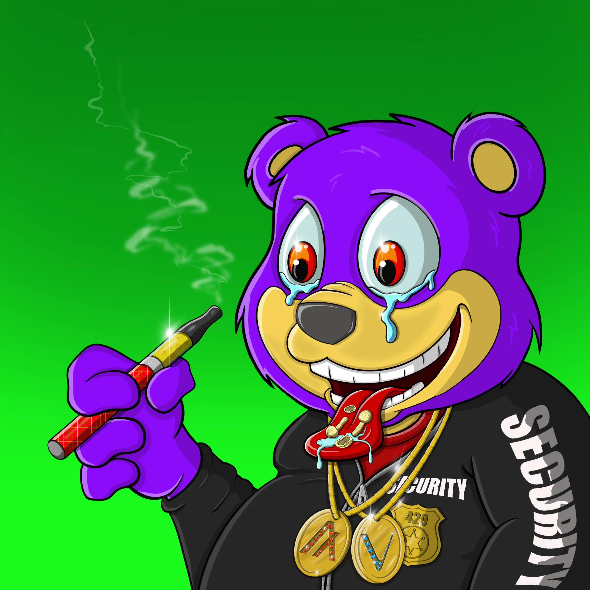 Burnin Bears #723 NFT on Algorand