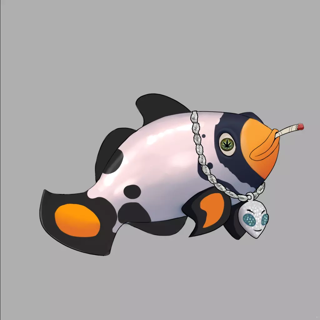 Clown Fish #169 NFT on Algorand