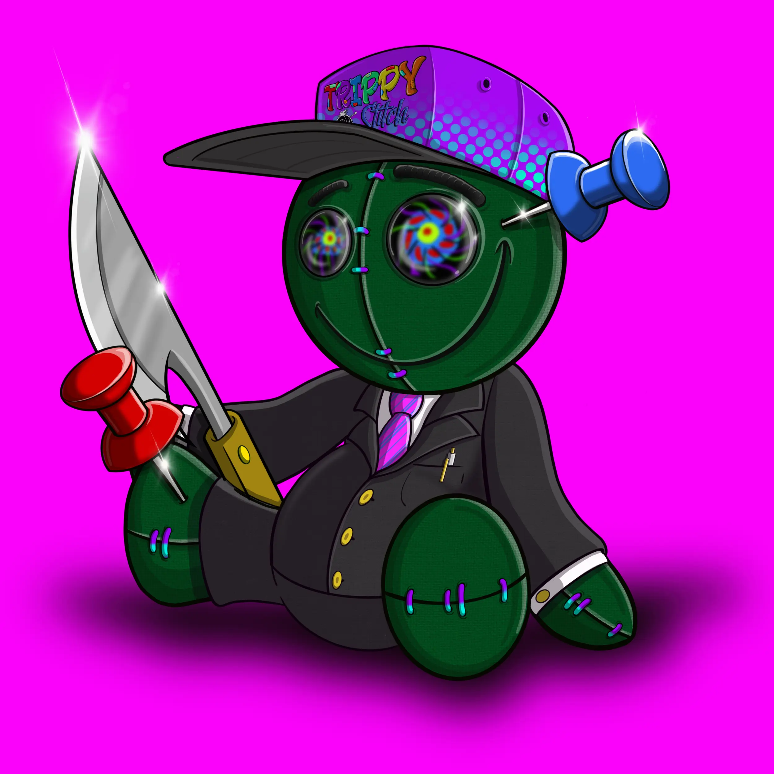 Trippy Stitch #271 NFT on Algorand