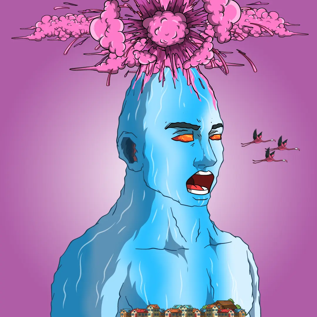 Volcano Boyz #1355 NFT on Algorand