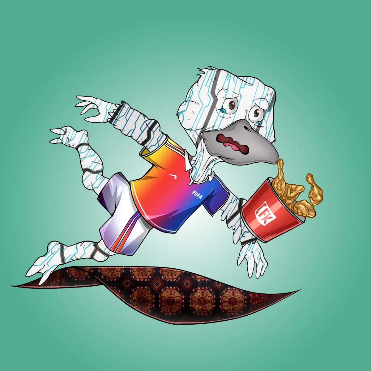 Rug Friends  #3460 NFT on Algorand