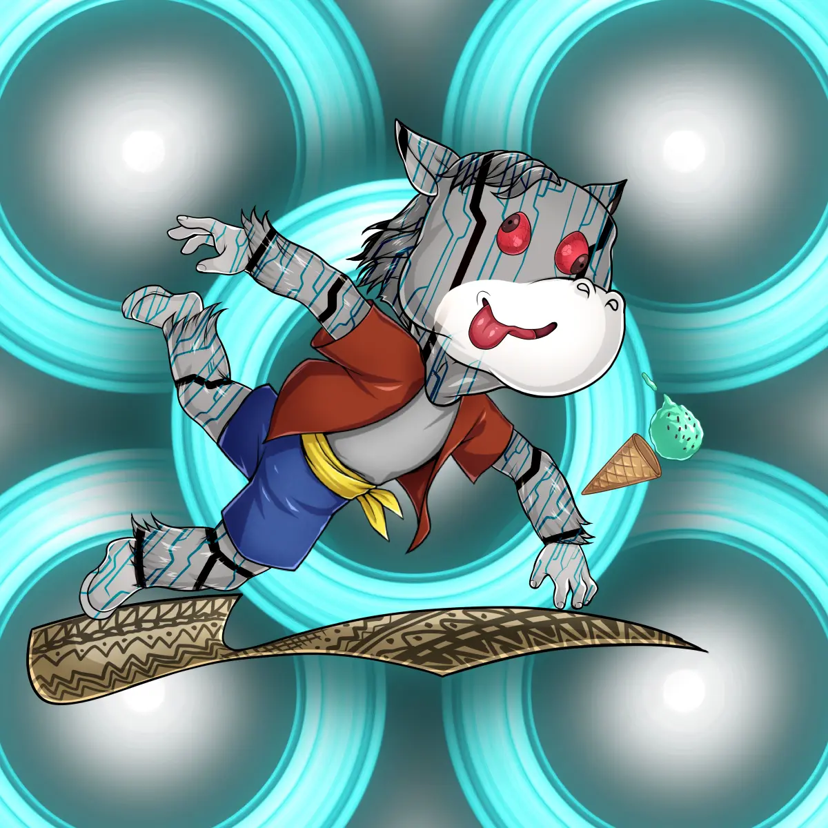 Rug Friends  #3477 NFT on Algorand