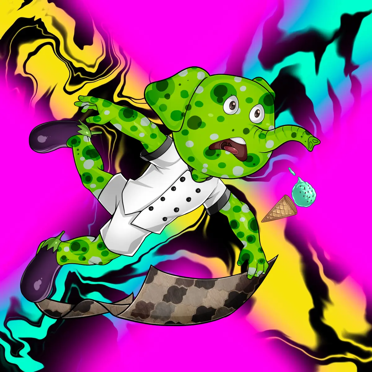 Rug Friends  #3634 NFT on Algorand