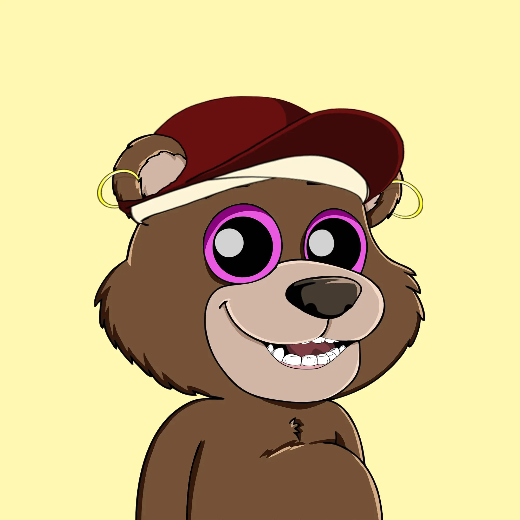 Gluttonous Bears #242 NFT on Algorand