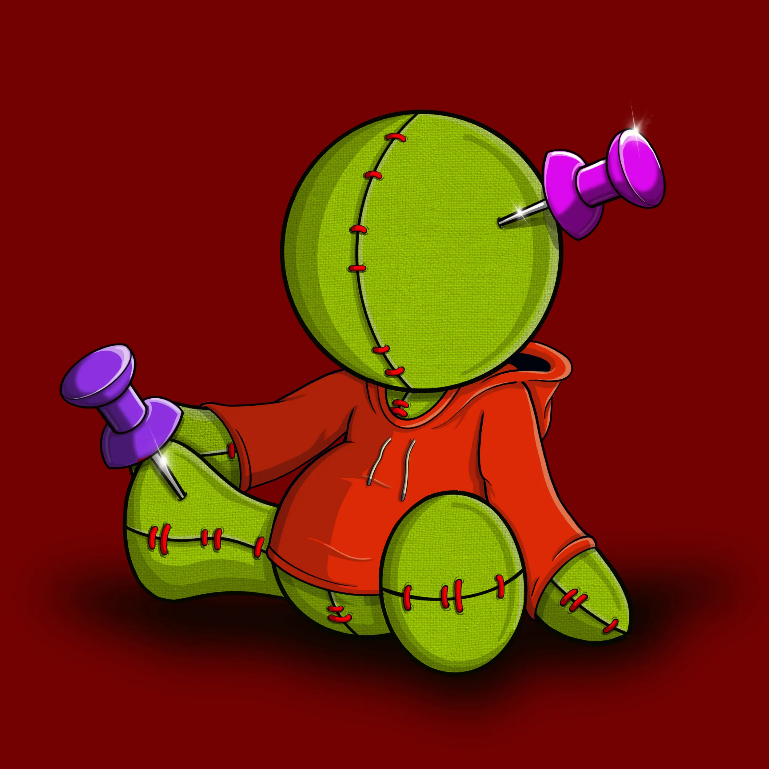 Trippy Stitch #1205 NFT on Algorand