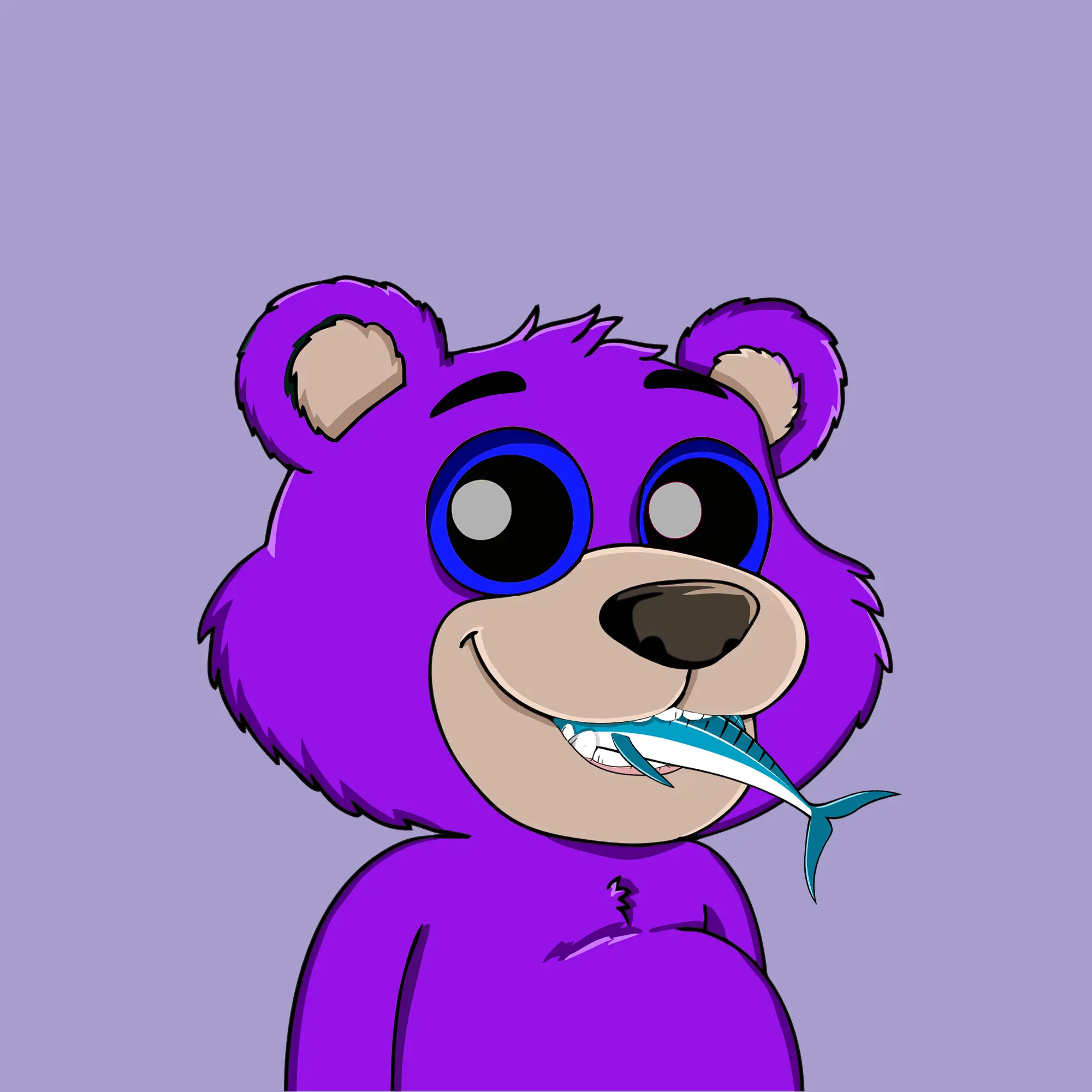 Gluttonous Bears #457 NFT on Algorand