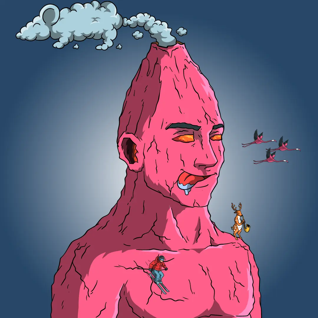 Volcano Boyz #954 NFT on Algorand