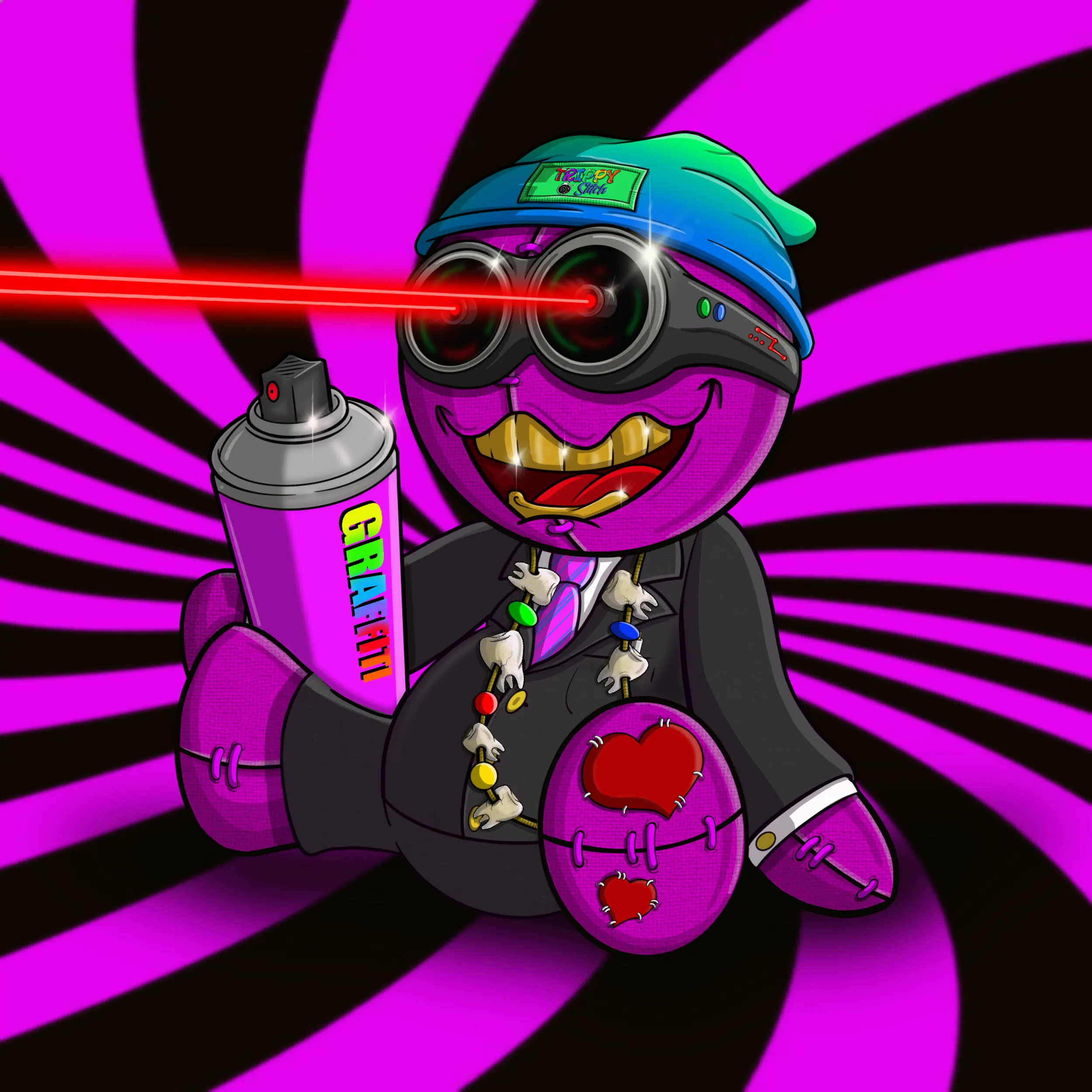 Trippy Stitch #88 NFT on Algorand