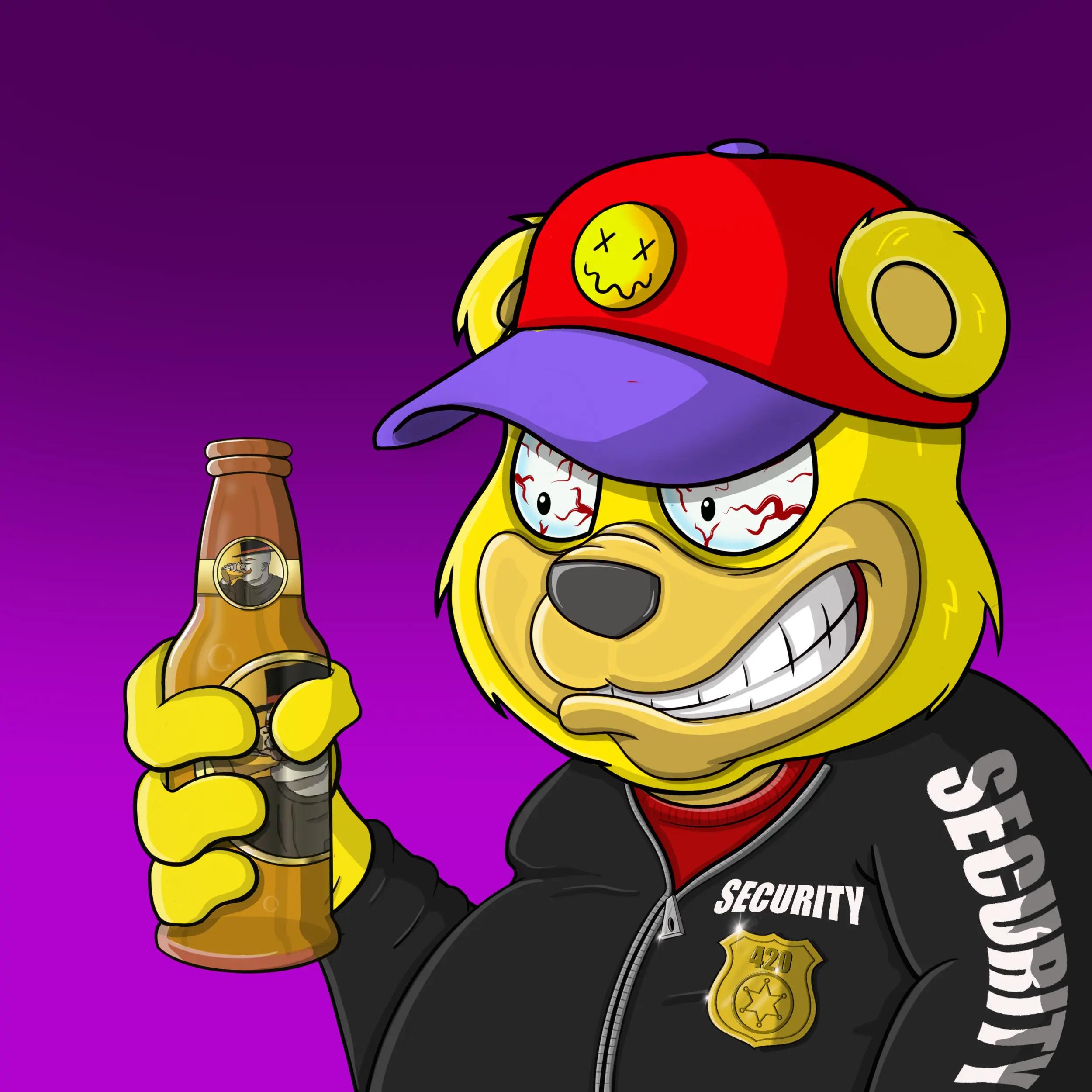 Burnin Bears #564 NFT on Algorand