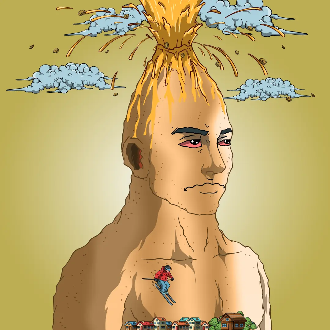 Volcano Boyz #1375 NFT on Algorand