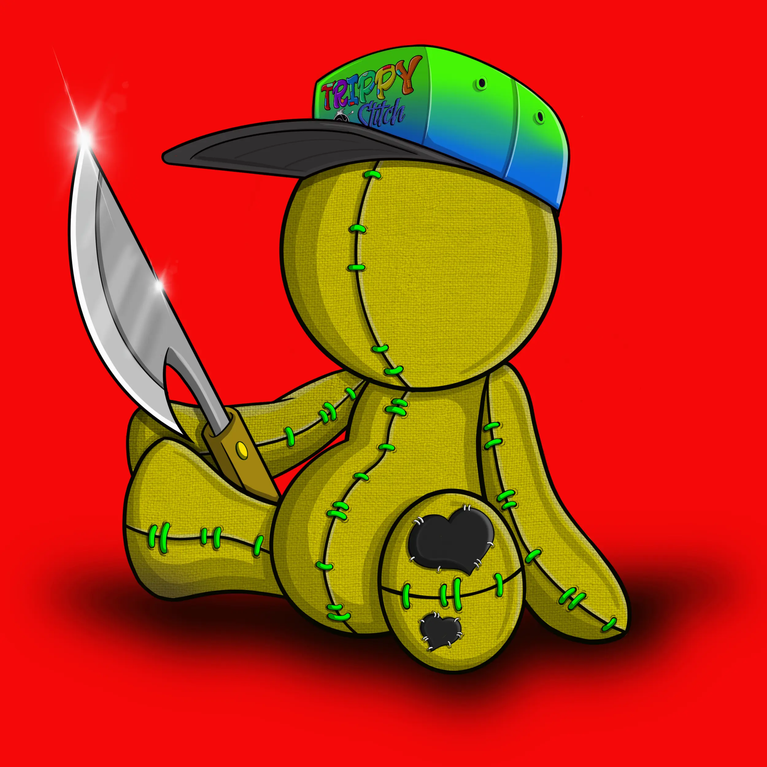 Trippy Stitch #121 NFT on Algorand