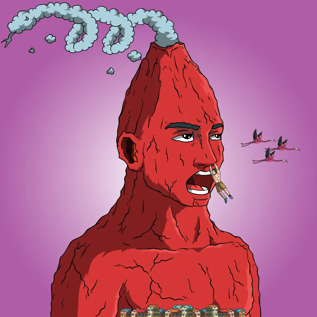 Volcano Boyz #868 NFT on Algorand