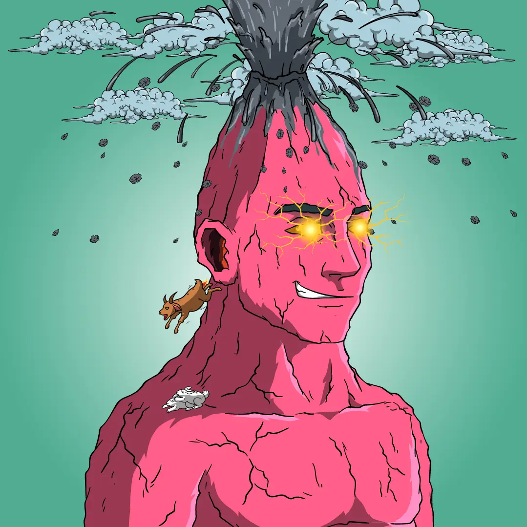 Volcano Boyz #458 NFT on Algorand