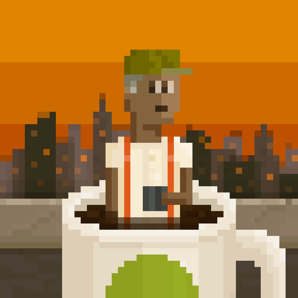 CoffeeBits Bather #0357 NFT on Algorand