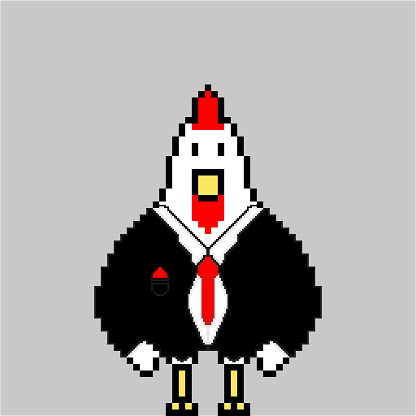 Pixel Chicken #9