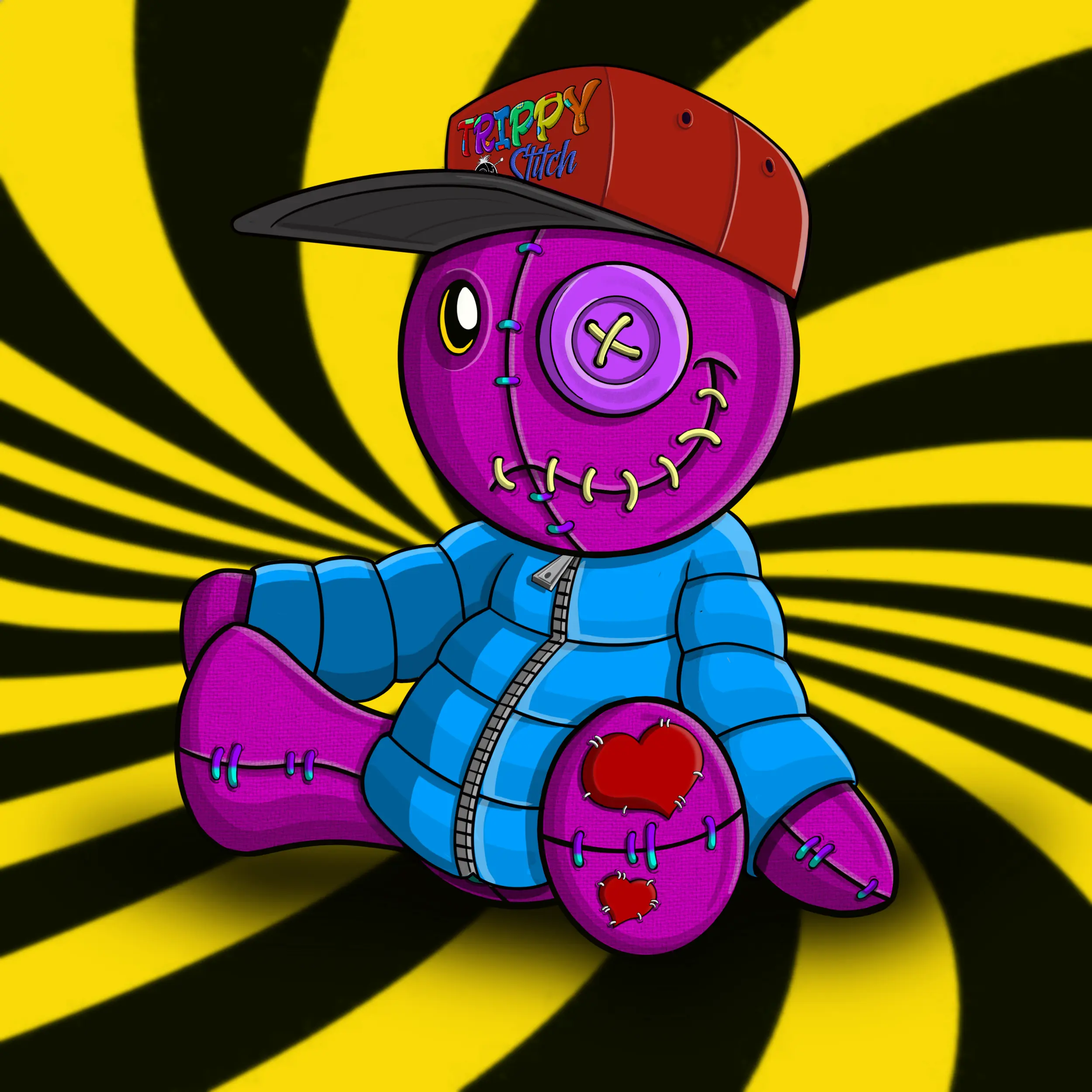 Trippy Stitch #583 NFT on Algorand