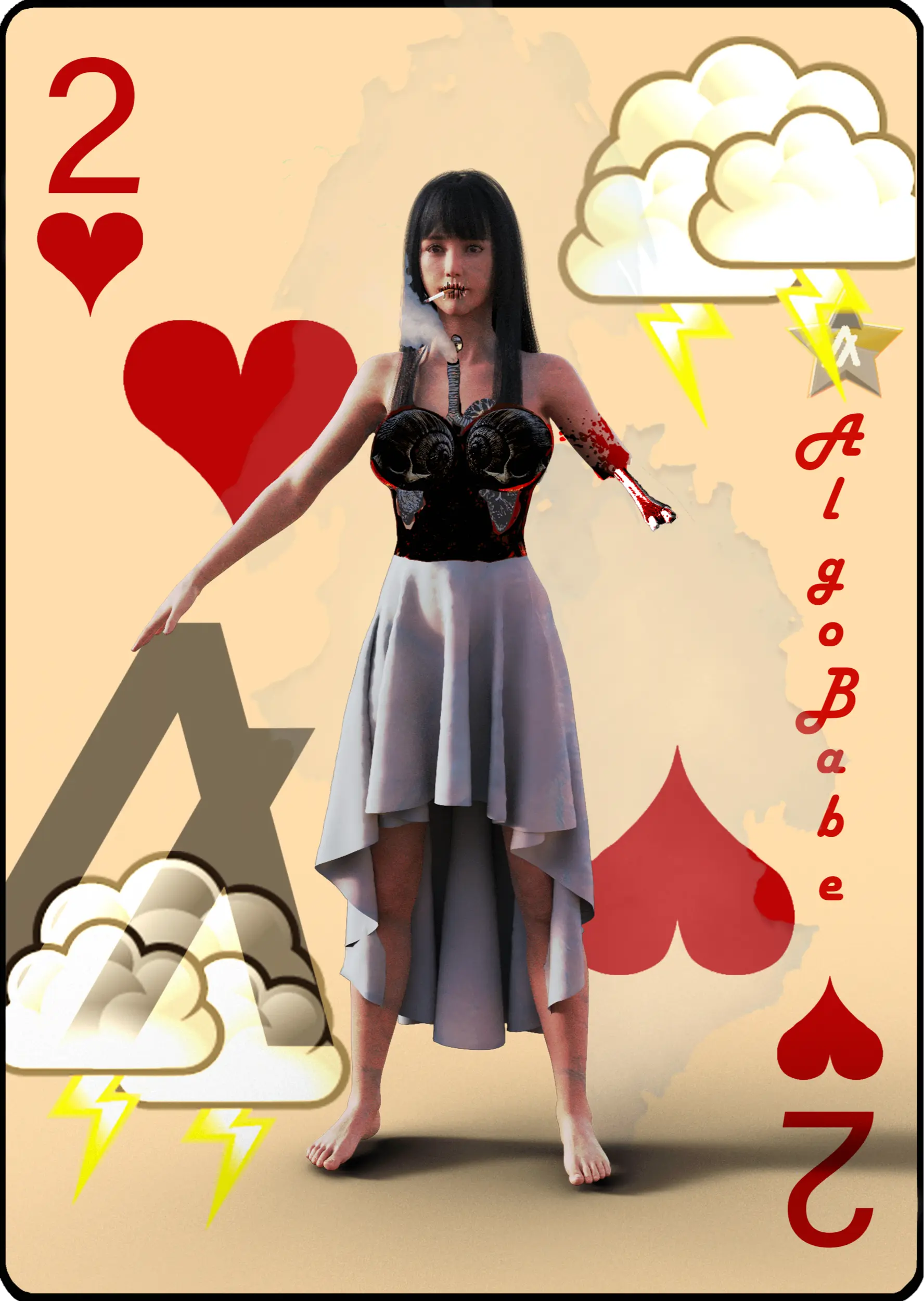 AlgoBabe #414 NFT on Algorand