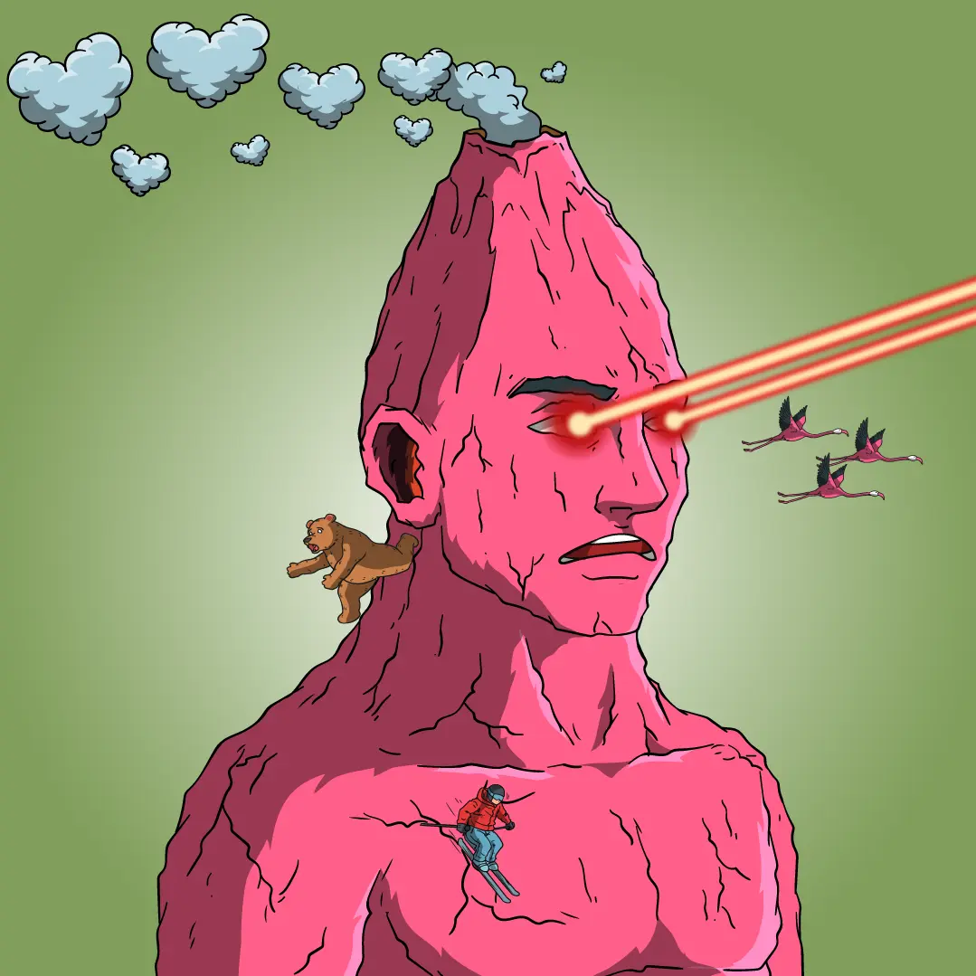 Volcano Boyz #1334 NFT on Algorand