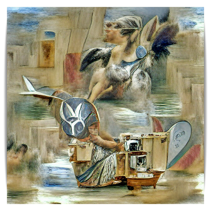 Valkyrie in the Olympus
