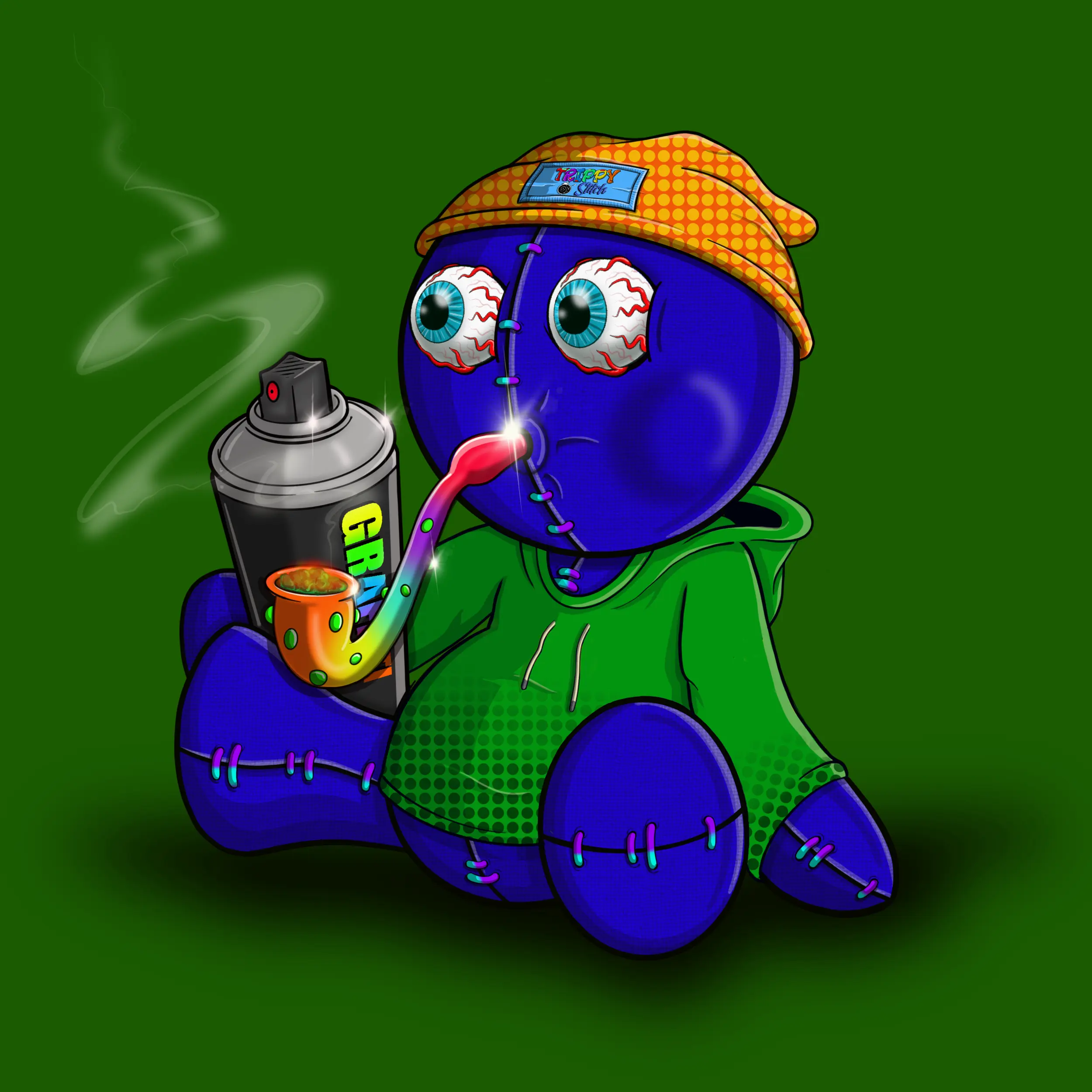 Trippy Stitch #801 NFT on Algorand