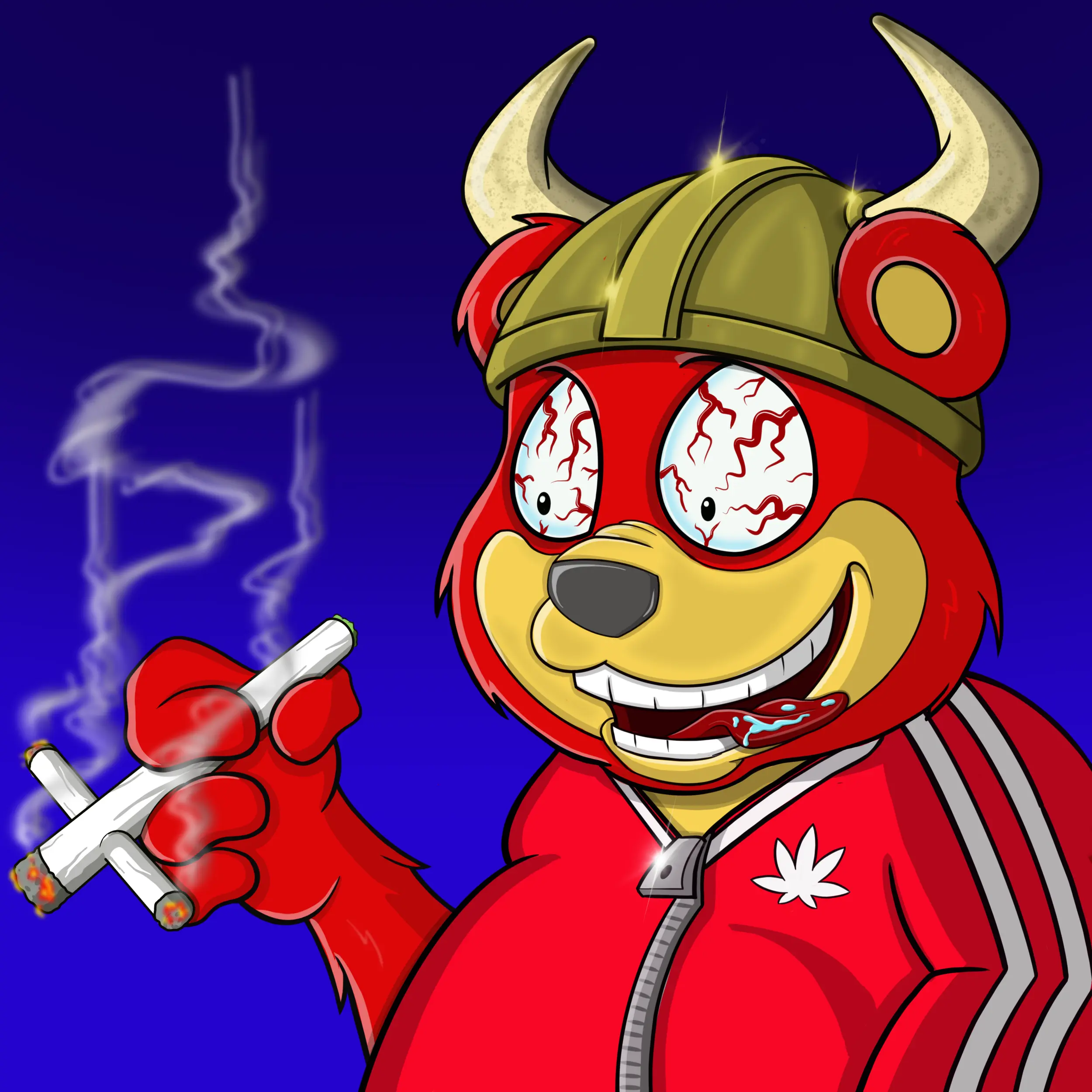 Burnin Bears #545 NFT on Algorand