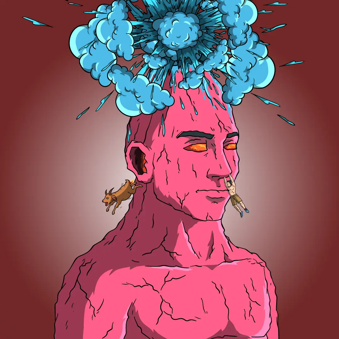 Volcano Boyz #486 NFT on Algorand