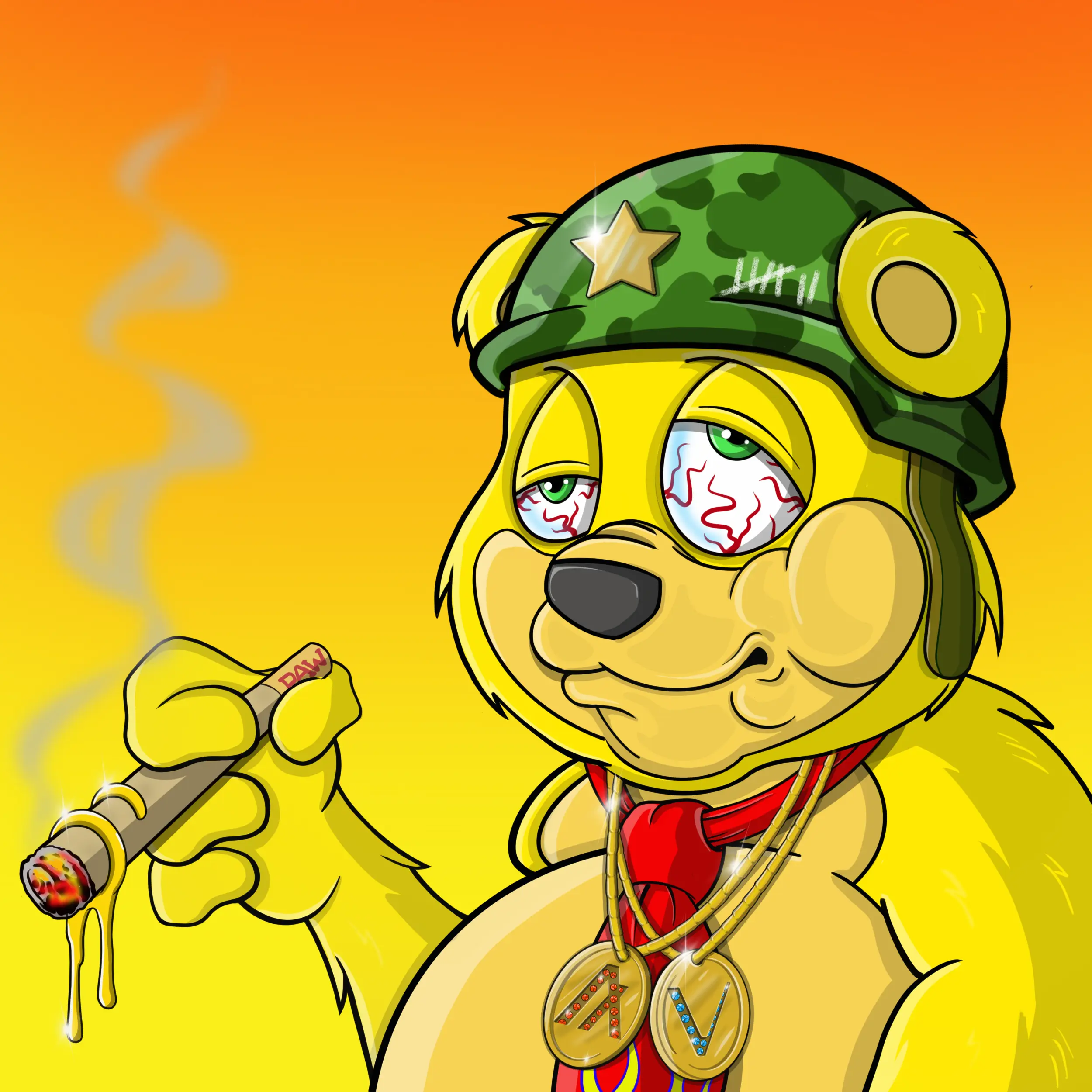 Burnin Bears #2233 NFT on Algorand