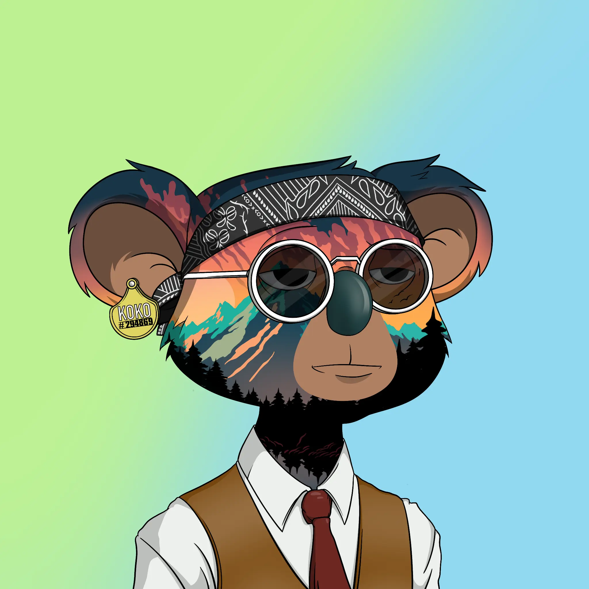 Bad Koala Society #1878 NFT on Algorand